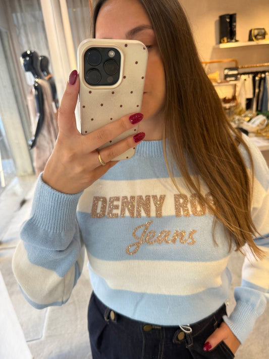 Malha às riscas Denny Rose