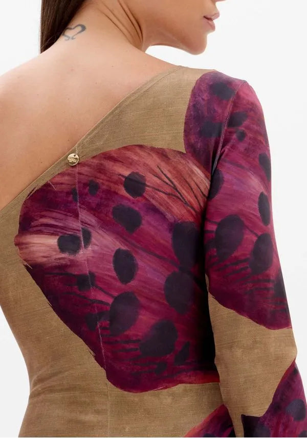 VESTIDO LONGO ESTAMPADO LANÇA PERFUME