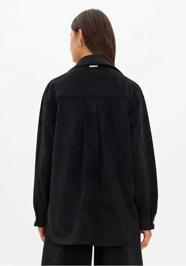 Camisa Camurça Oversize Lança Perfume
