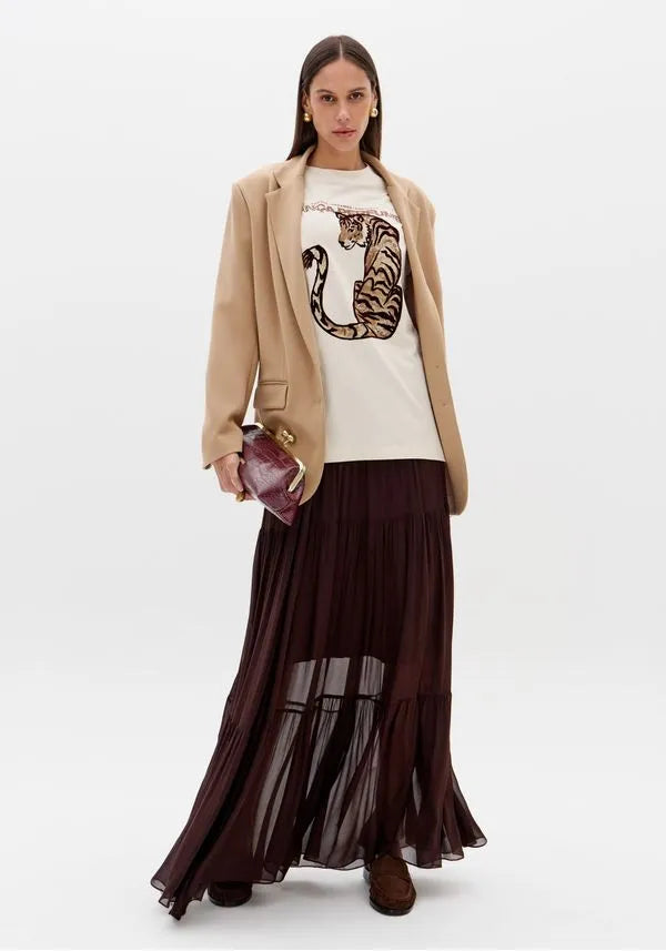 T-SHIRT OVERSIZE ESTAMPADA LANÇA PERFUME