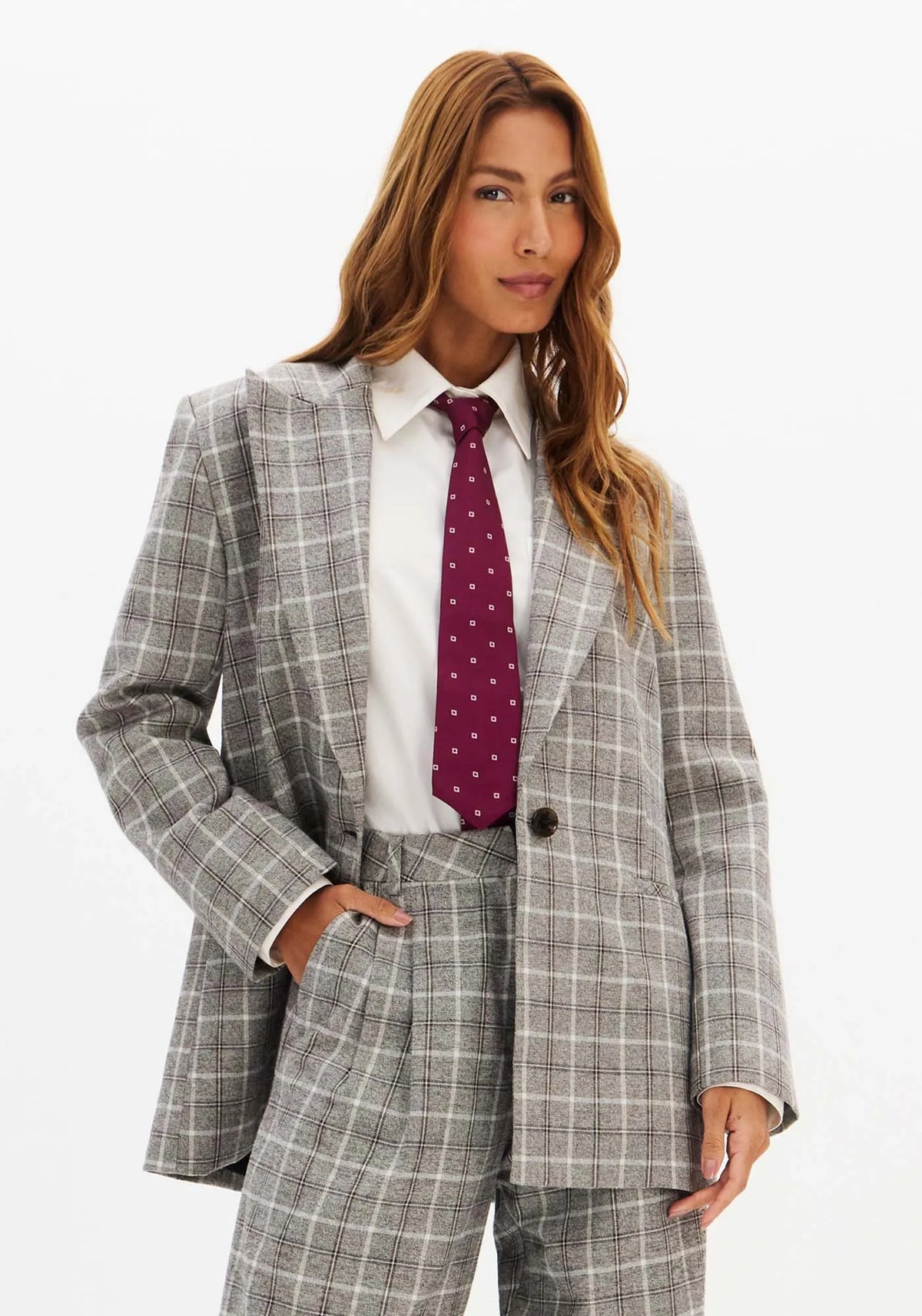 Blazer Xadrez Lança Perfume