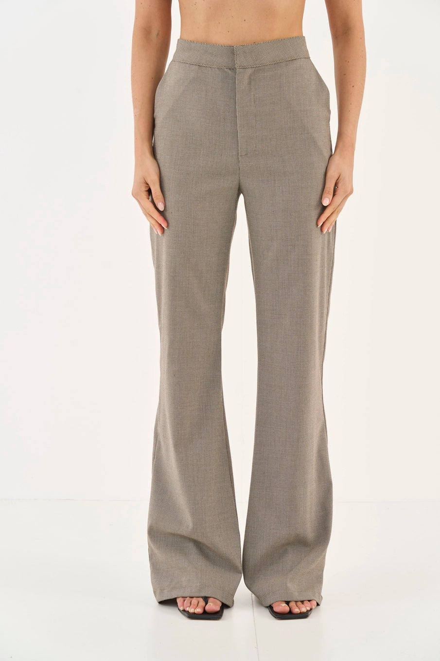 Calça Wide Leg Em Alfaiataria Colcci