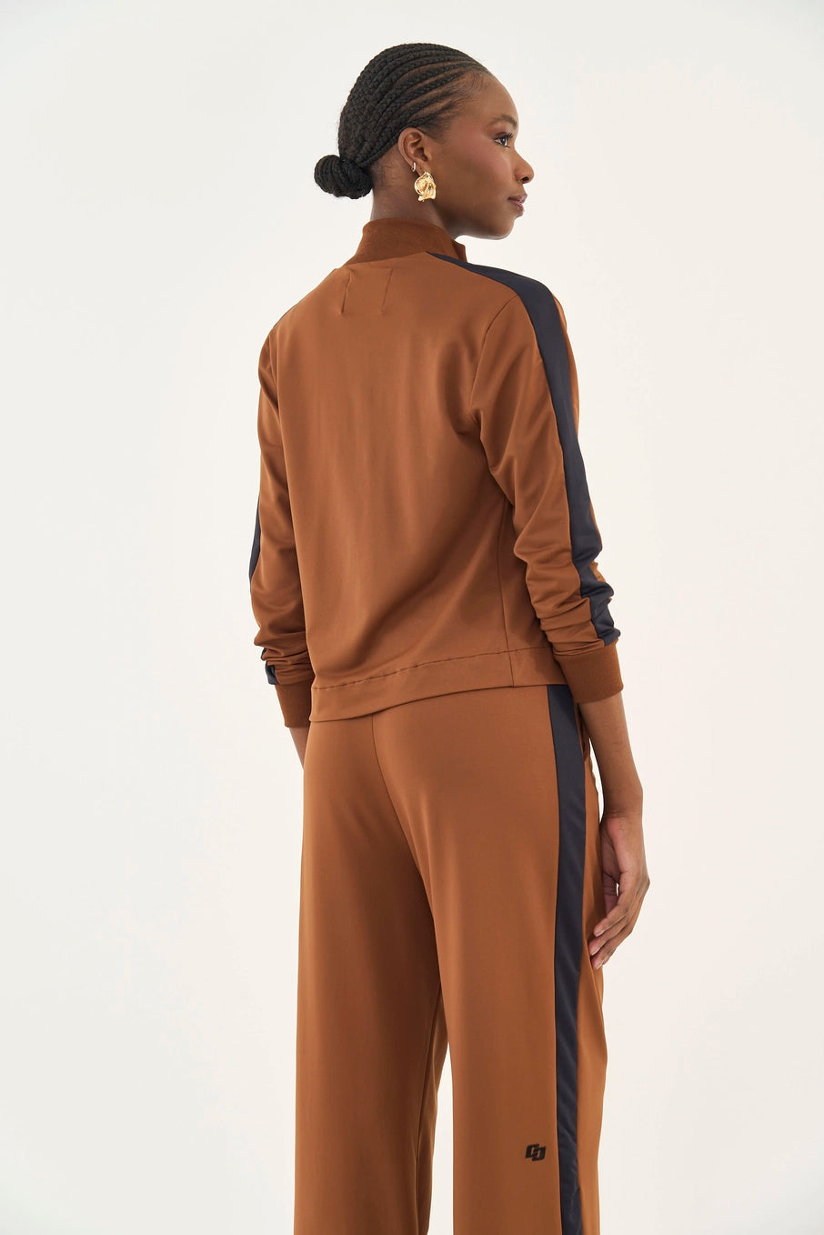 Jaqueta Ajustada Gola Alta Colcci