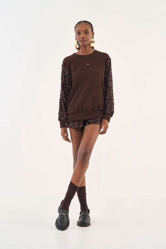 Camisola com Lantejoulas Colcci