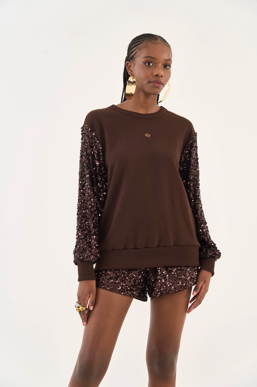 Camisola com Lantejoulas Colcci