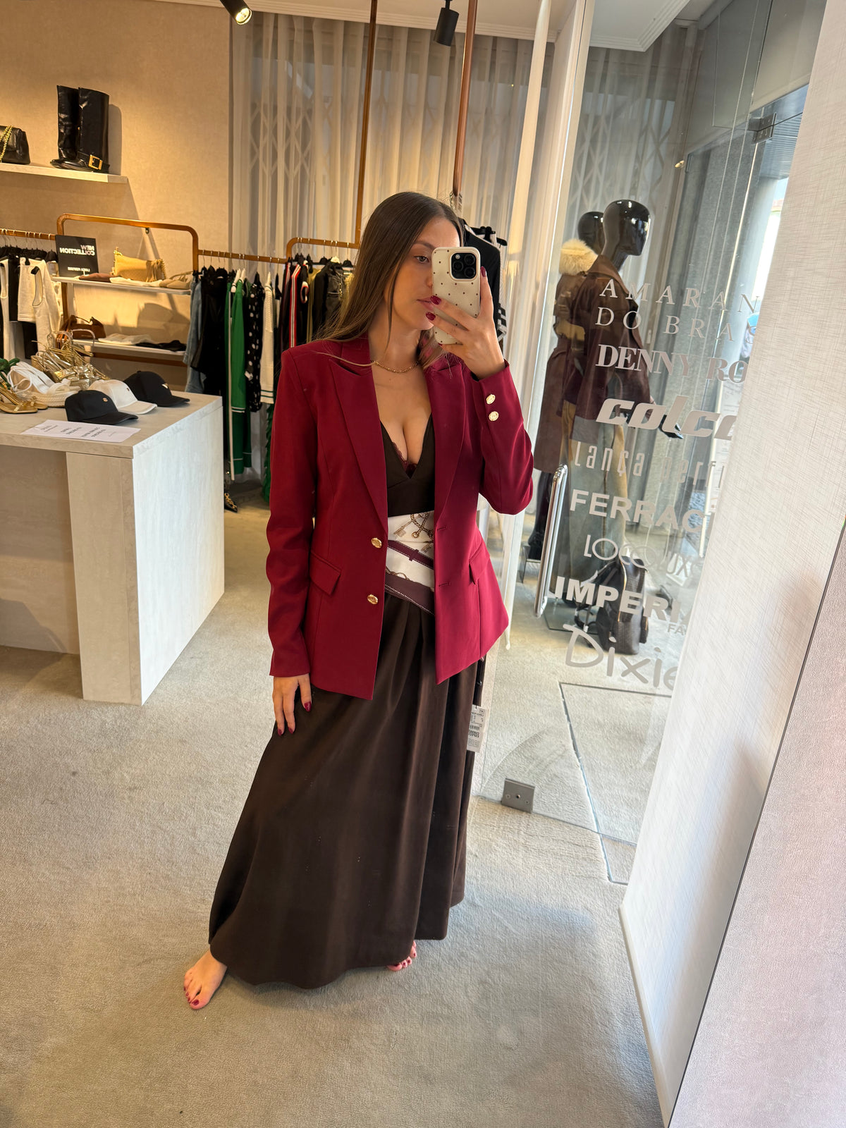 Blazer Denny Rose