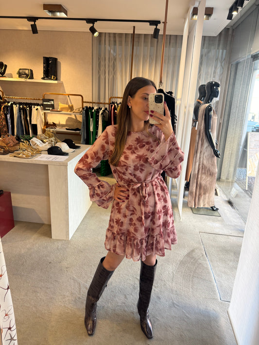 Vestido Floral Denny Rose