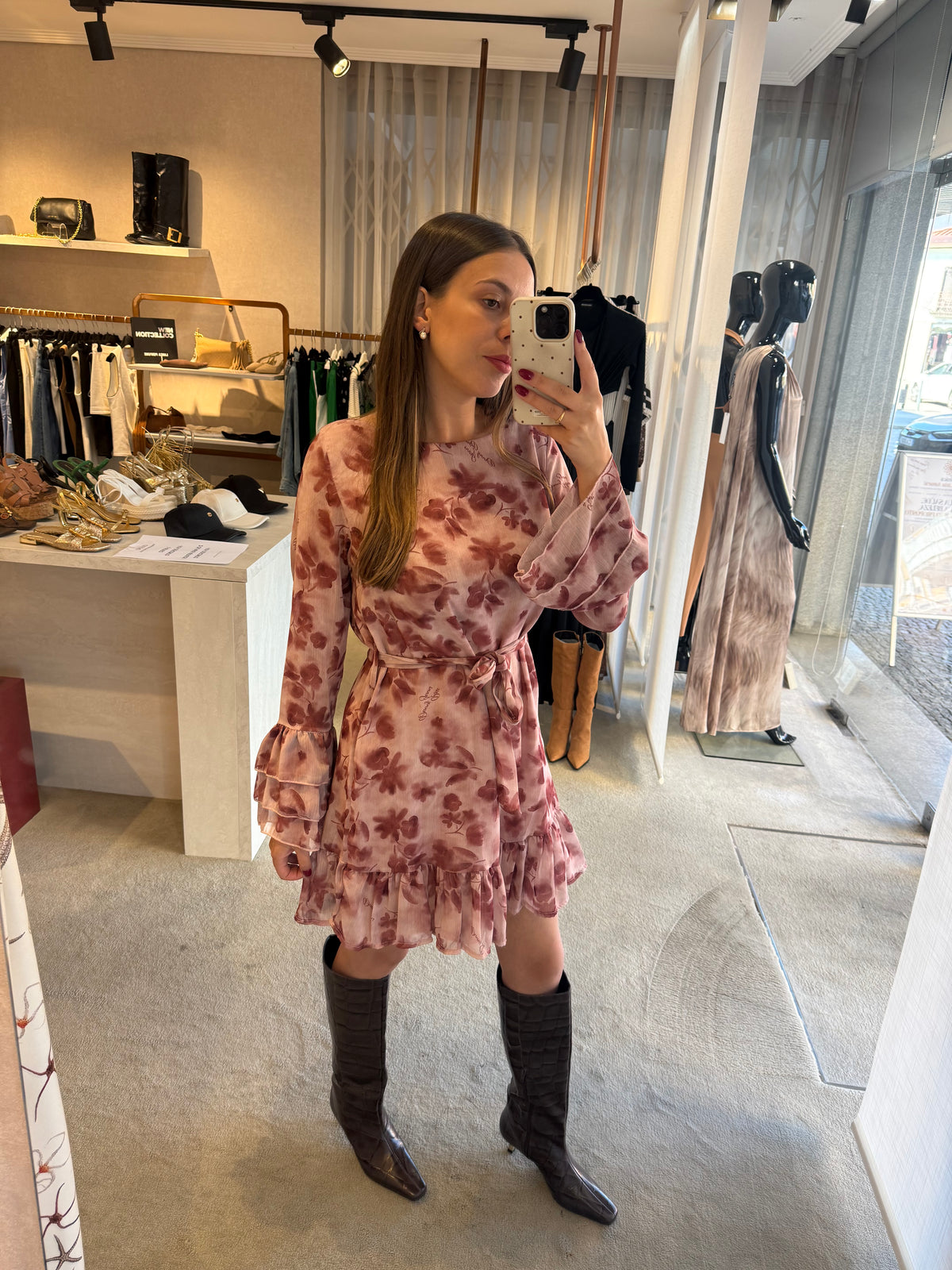 Vestido Floral Denny Rose