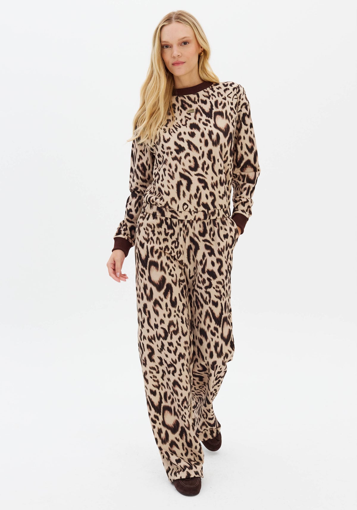 Calças Animal Print Lança Perfume