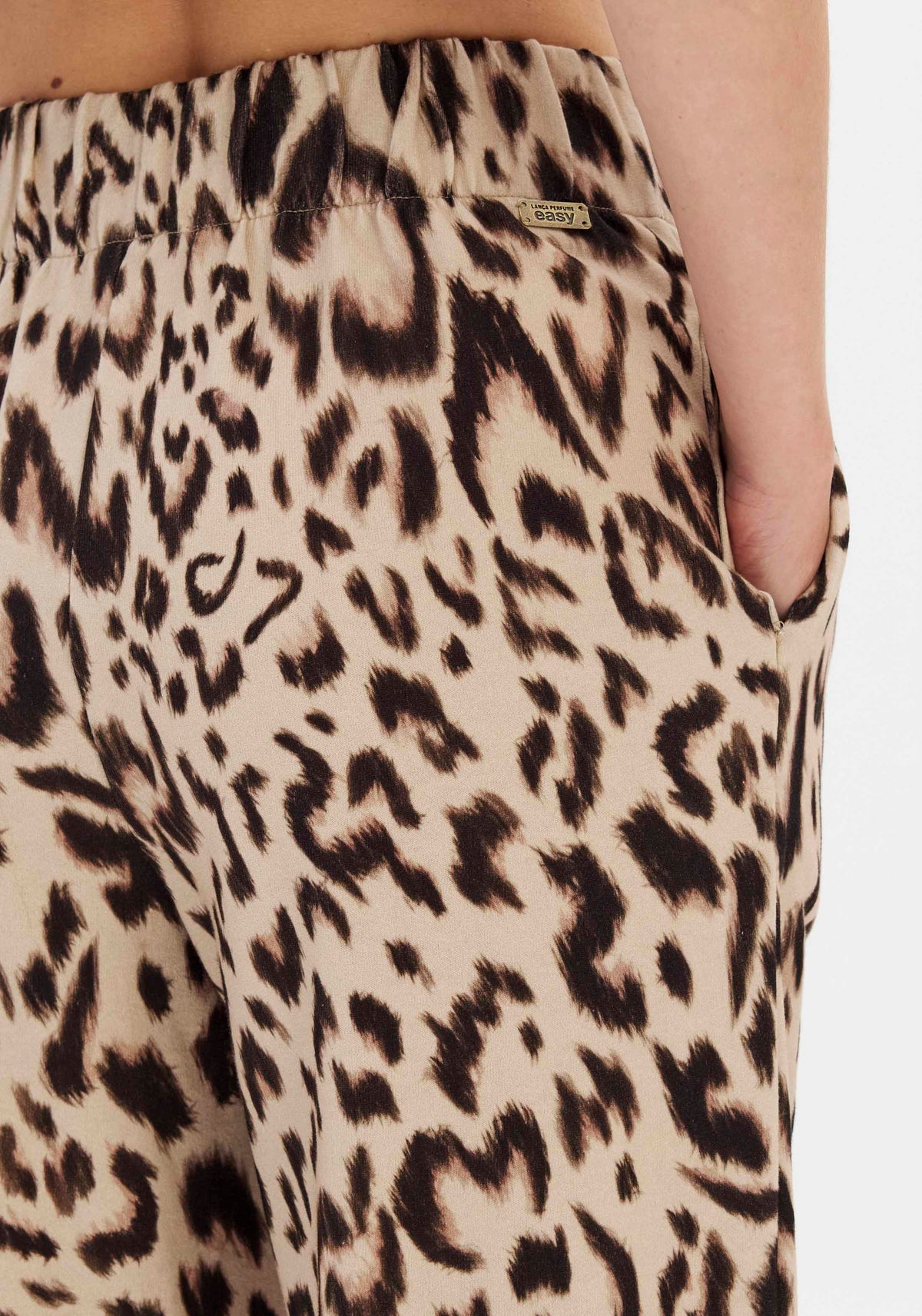 Calças Animal Print Lança Perfume