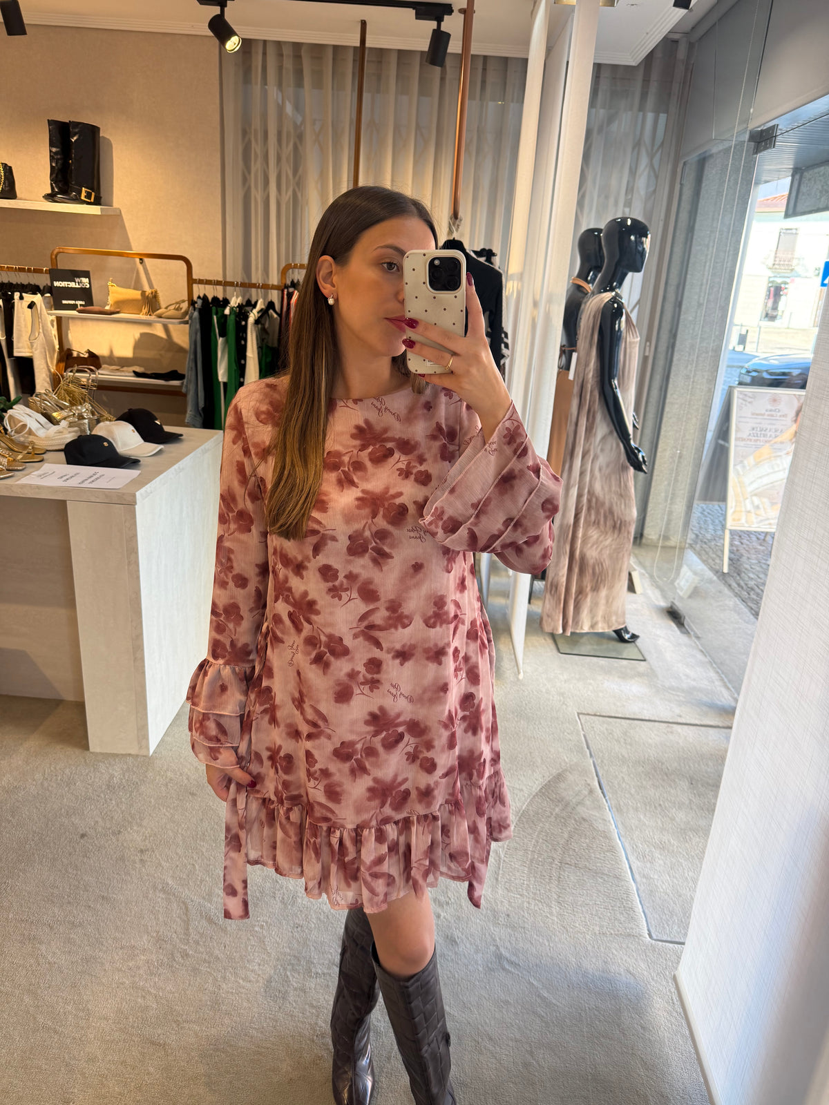 Vestido Floral Denny Rose