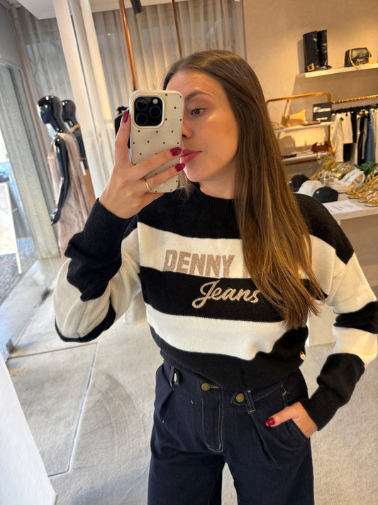 Malha às riscas Denny Rose