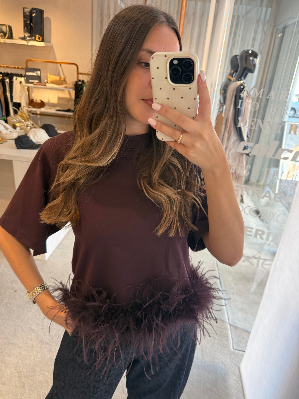 T-Shirt Plumas Imperial