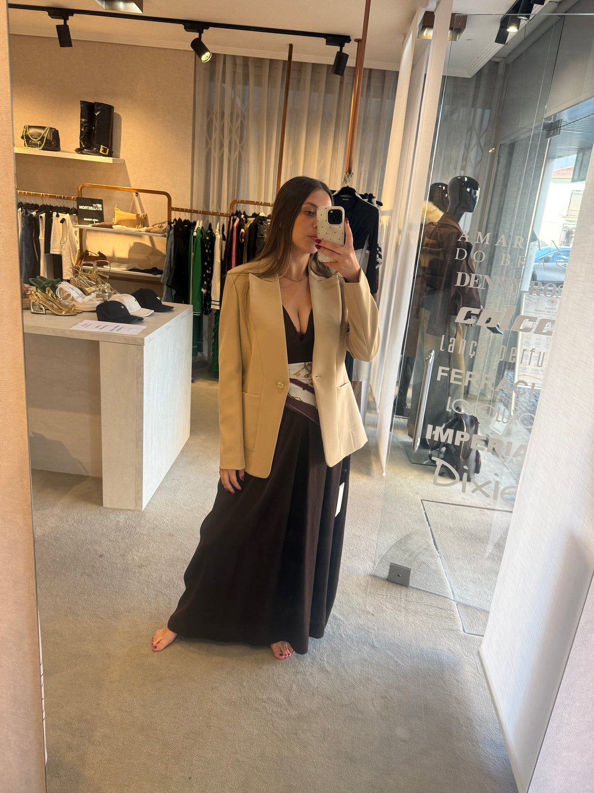 Blazer Denny Rose