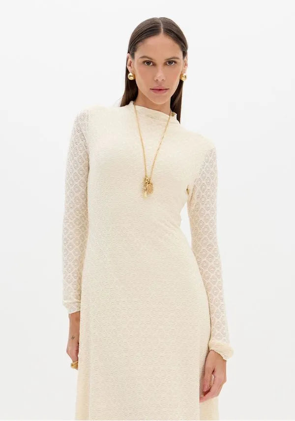 Vestido Manga Longa Lança Perfume