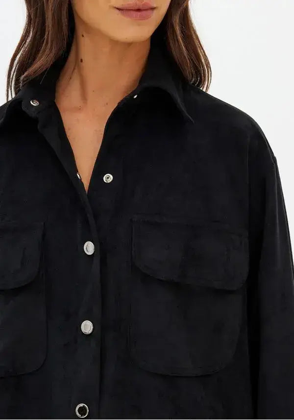 Camisa Camurça Oversize Lança Perfume