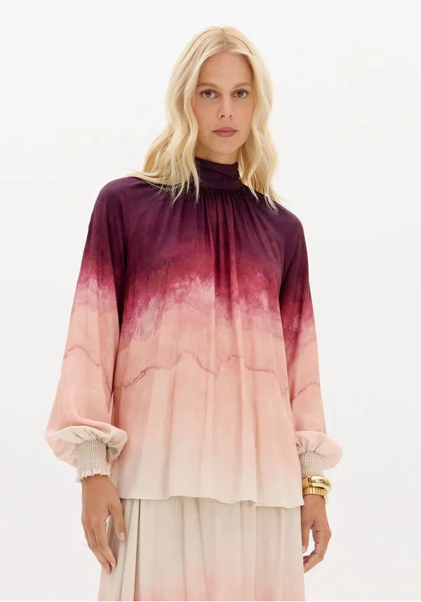 BLUSA MANGA LONGA COMPRIDA LANÇA PERFUME