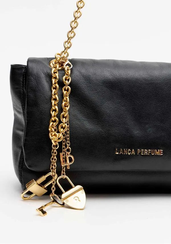 Bolsa Shoulder Couro Lança Perfume