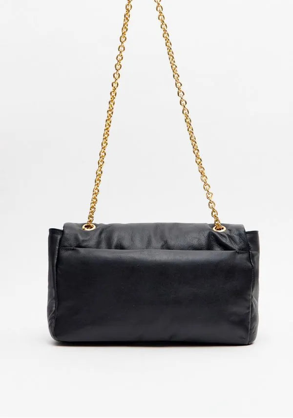 Bolsa Shoulder Couro Lança Perfume