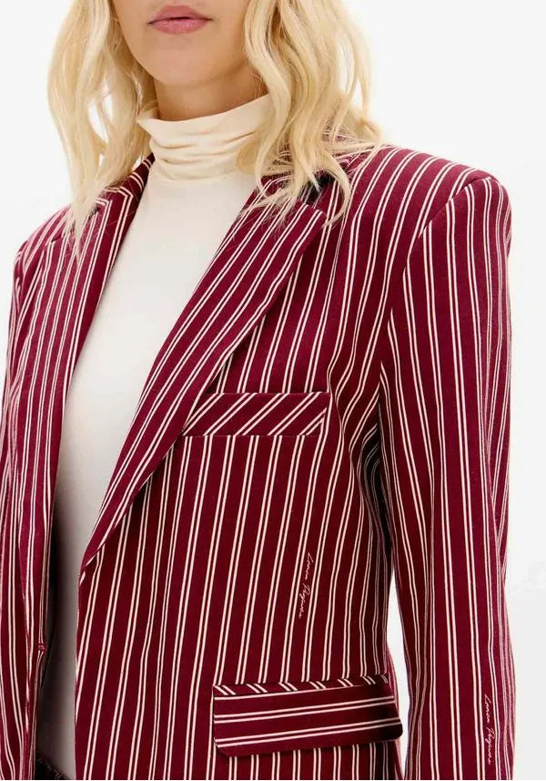 Blazer Slim Estampado Lança Perfume
